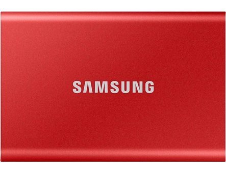 Samsung T7 MU-PC1T0R/WW 1 TB USB 3.2 Gen 2 Harici Harddisk Kırmızı