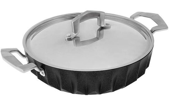 Emsan Diagon 2 Parça 24 cm Döküm - Granit Tencere