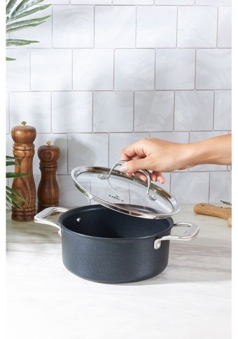 Karaca Biodiamond Pro 2 Parça 18 cm Granit Tencere