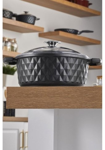 Taç Bella 2 Parça 28 cm Teflon Derin Tencere