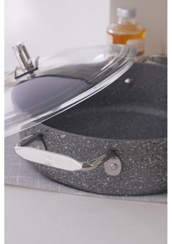 Karaca Salvador 2 Parça 26 cm Granit Tencere