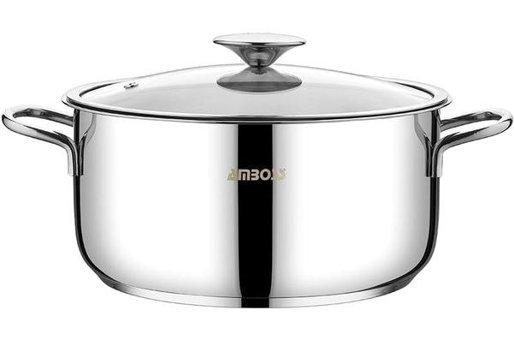 Amboss Cool 2 Parça 20 cm Çelik Derin Tencere