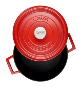 Lava Spring 2 Parça 28 cm Cam Tencere