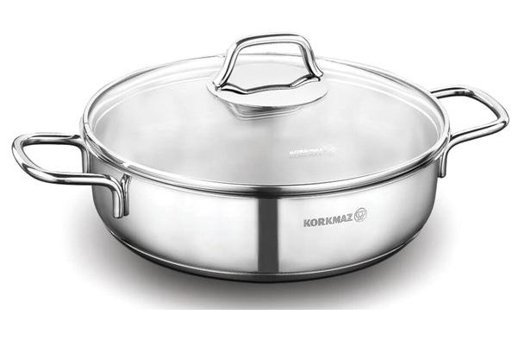 Korkmaz A1833 2 Parça 24 cm Teflon Tencere