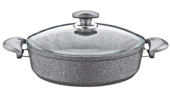 Oms 2 Parça 28 cm Döküm Tencere