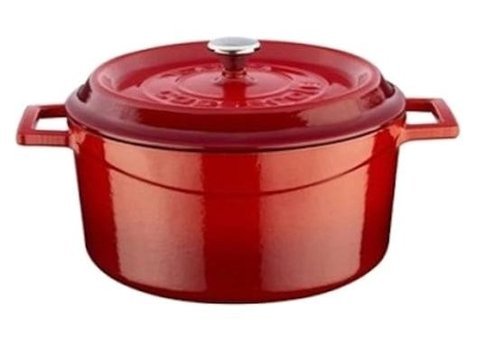 Hosse 2 Parça 20 cm Döküm Derin Tencere