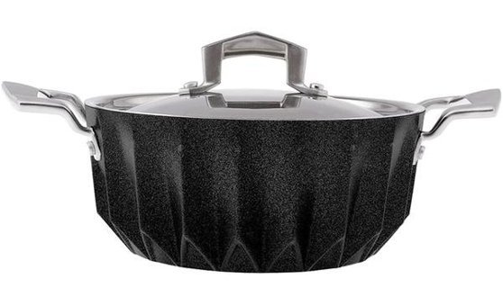 Emsan Diagon 2 Parça 24 cm Granit Derin Tencere