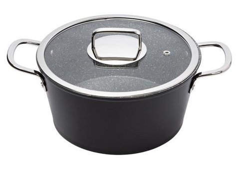 Serenk 2 Parça 24 cm Granit Derin Tencere