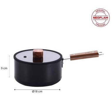 Neoflam D-NEOBN118 2 Parça 18 cm Alüminyum - Döküm Tencere