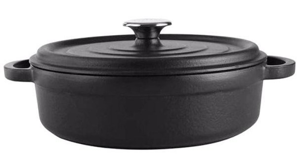 Porland Sapore 2 Parça 24 cm Granit Basık Tencere