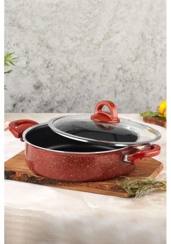 Kahramanlar 2 Parça 26 cm Teflon Karnıyarık Tenceresi