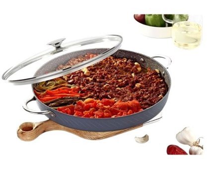 Bonera Pro Plus 2 Parça 34 cm Granit Tencere