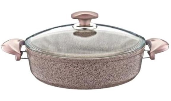 Oms Collection 2 Parça 20 cm Seramik Tencere