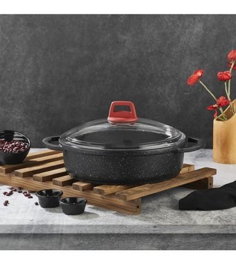 Gülsan Gls 2 Parça 24 cm Çelik Basık Tencere