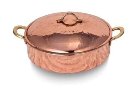 Turna Bakır No:10 1 Parça 34 cm Granit Tencere