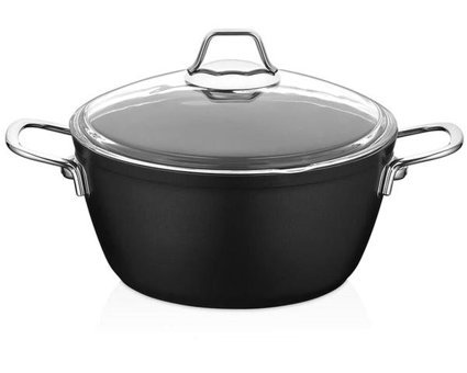 Amboss DARK1288 2 Parça 22 cm Granit Derin Tencere