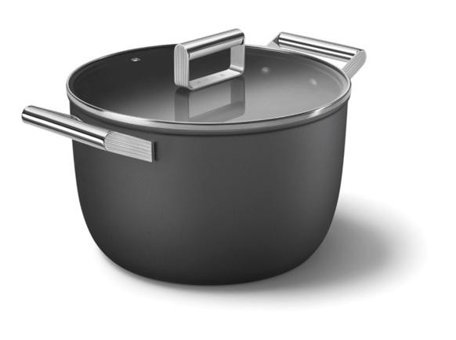 Smeg 50's Style 2 Parça 26 cm Çelik Tencere