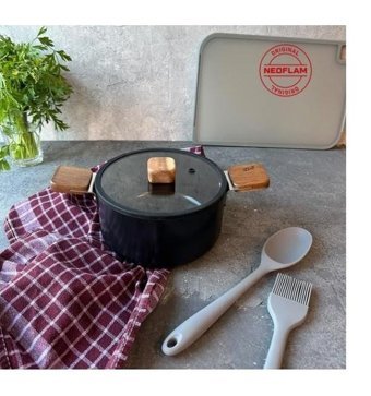 Neoflam D-NEOBN218 2 Parça 18 cm Alüminyum - Döküm Tencere