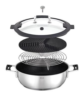 Rösle Pro 2 Parça 16 cm Granit Tencere