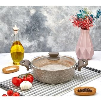 Polo Chef Panamera 2 Parça 26 cm Granit Basık Tencere