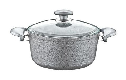 O.M.S 2 Parça 24 cm Granit Tencere
