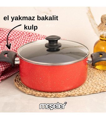 Meşeler 2 Parça 24 cm Teflon Tencere