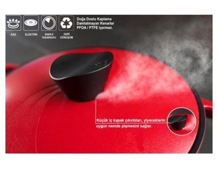 Prima Nova Anthony 2 Parça 24 cm Çelik Tencere