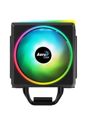 Aerocool Cylon 4F Argb 4 Bakır Borulu Sessiz 4 Pin 1 Fanlı Fan Soğutmalı RGB Masaüstü İşlemci Soğutucu