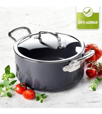 Greenpan Barcelona 2 Parça 18 cm Seramik Derin Tencere