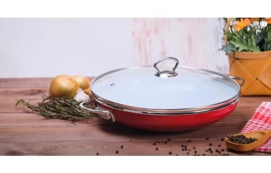 Bonera 2 Parça 30 cm Emaye Tencere