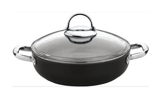 Saflon Titanium 2 Parça 24 cm Granit Basık Tencere