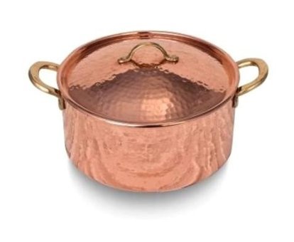 Turna Bakır No:8 1 Parça 32 cm Granit Tencere