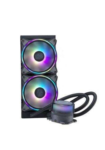 Cooler Master MLX-D24M-A18P2-R1 ML240 Illusion Sessiz 4 Pin 2 Fanlı Sıvı Soğutmalı RGB Masaüstü İşlemci Soğutucu