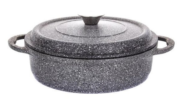 Aryıldız Cast Alu 2 Parça 28 cm Granit Tencere
