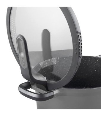 Berghoff 8501027 2 Parça 28 cm Granit Tencere