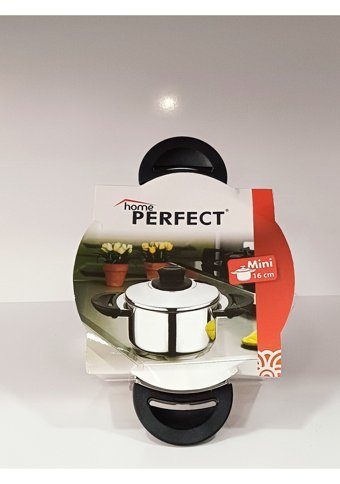 Hascevher Home Perfect 2 Parça 16 cm Paslanmaz Çelik Tencere