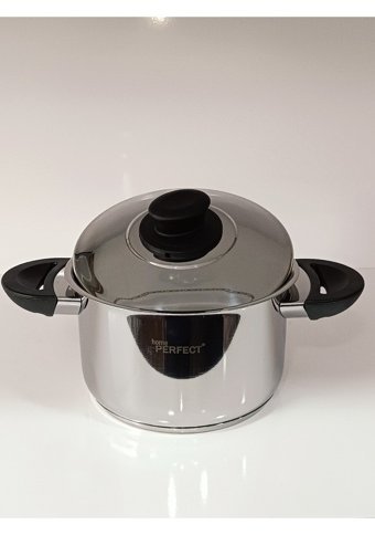 Hascevher Home Perfect 2 Parça 16 cm Paslanmaz Çelik Tencere