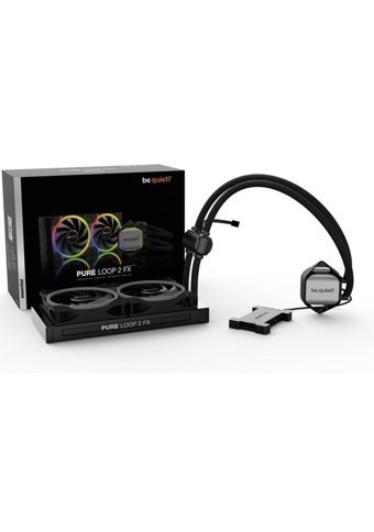 Be Quiet Pure Loop 2 Fx Bw013 Bakır Borulu Sessiz 4 Pin 2 Fanlı Sıvı Soğutmalı RGB Masaüstü İşlemci Soğutucu