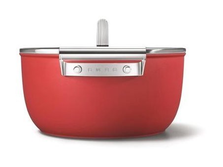 Smeg Cookware 50's Style 2 Parça 20 cm Çelik Tencere