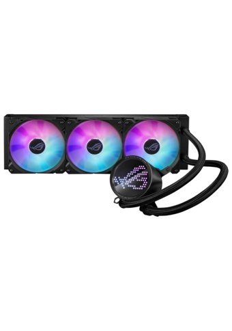 Asus ROG Ryuo III 360 Bakır Borulu Sessiz 4 Pin 3 Fanlı Sıvı Soğutmalı RGB Masaüstü İşlemci Soğutucu