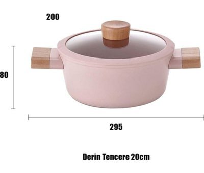 Neoflam Blossom 2 Parça 20 cm Granit Tencere
