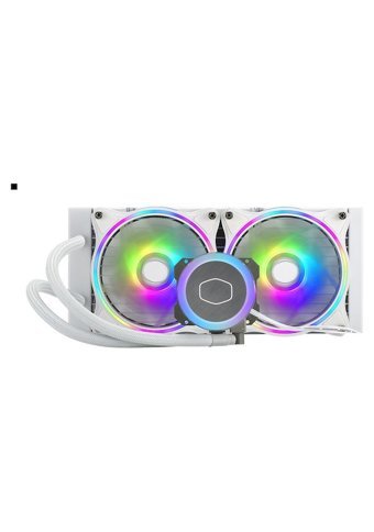 Cooler Master Ml240 Illusion Beyaz Sessiz 4 Pin 2 Fanlı Sıvı Soğutmalı RGB Masaüstü İşlemci Soğutucu
