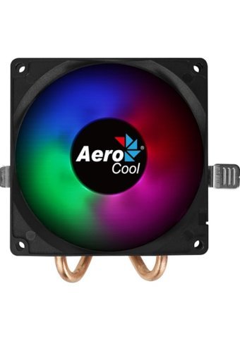 Aerocool Air Frost 2 Ae Cc Af2 2 Bakır Borulu Sessiz 3 Pin 1 Fanlı Fan Soğutmalı RGB Masaüstü İşlemci Soğutucu