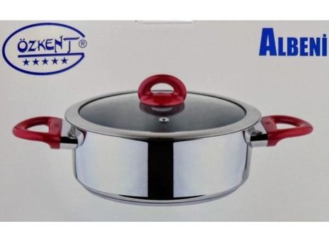 Özkent Albeni 2 Parça 22 cm Granit Tencere
