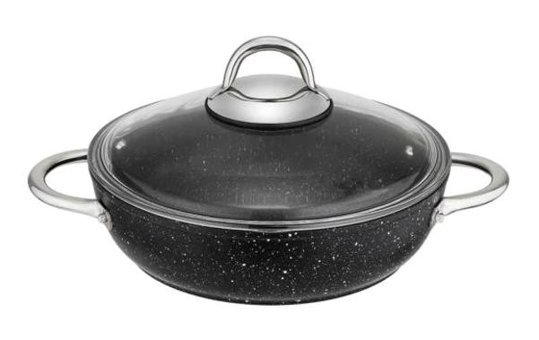 Neva N3109 2 Parça 30 cm Paslanmaz Çelik Basık Tencere