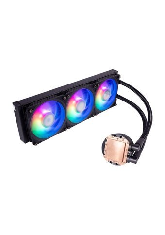 Cooler Master Masterliquid Pl360 Flux Sessiz 4 Pin 3 Fanlı Sıvı Soğutmalı RGB Masaüstü İşlemci Soğutucu