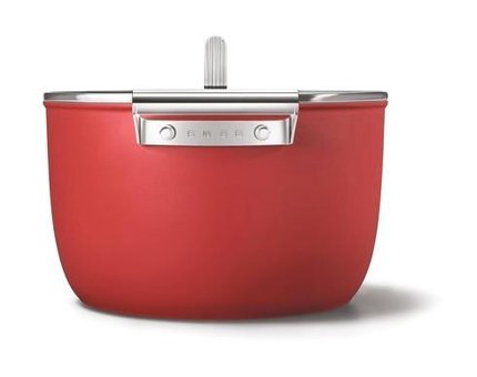 Smeg Cookware 50's Style 2 Parça 24 cm Çelik Tencere