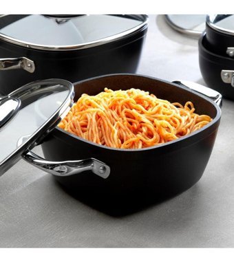 Schafer Gastronomİe 2 Parça 28 cm Çelik Derin Tencere