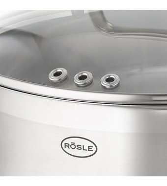 Rösle Charm 2 Parça 24 cm Çelik Derin Tencere