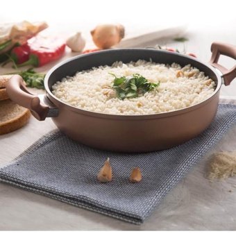 Nehir 29448 2 Parça 22 cm Çelik Basık Tencere